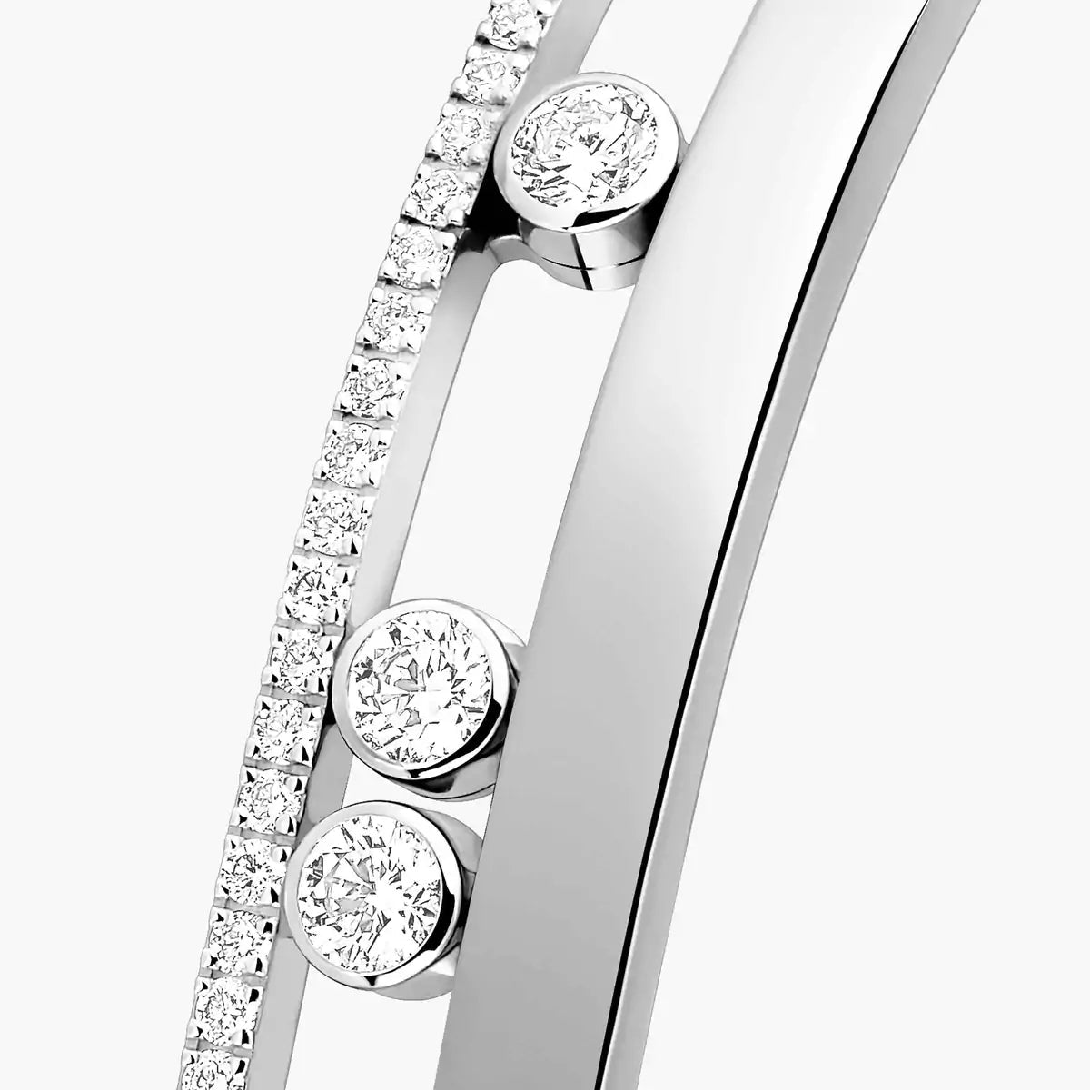 [Miro ]Move Romane Diamond Bangle Bracelet
