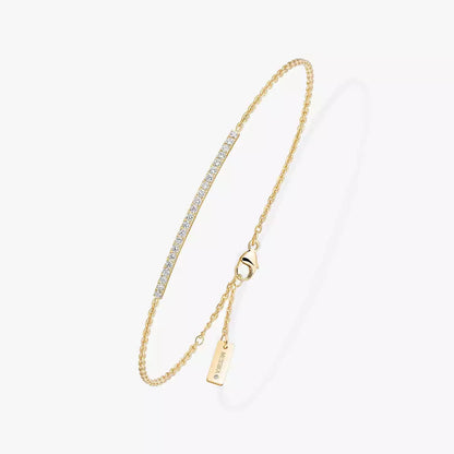 [Miro ]Diamond Thin Bangle 0.15ct My Twin Toi & Moi