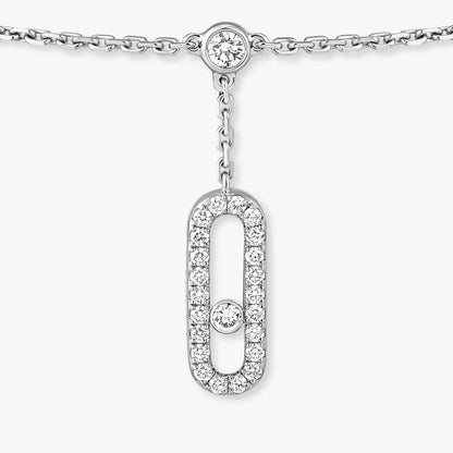 [Miro ] Move Uno pavé ankle bracelet
