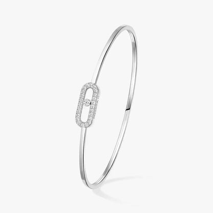 [Miro ]Move Uno pavé flex bangle medium