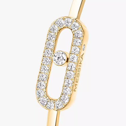 [Miro ]Move Uno pavé flex bangle medium