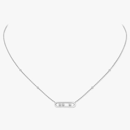 [Miro ]  Baby Move Gold Diamond Necklace