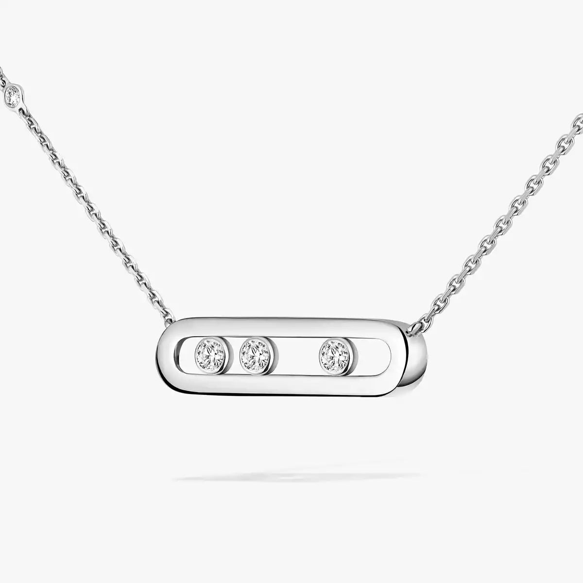 [Miro ]  Baby Move Gold Diamond Necklace