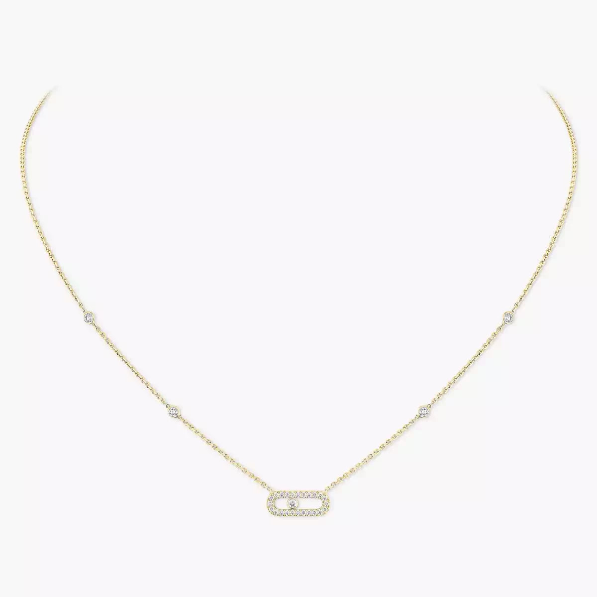 [Miro ] Diamond Necklace Move Uno