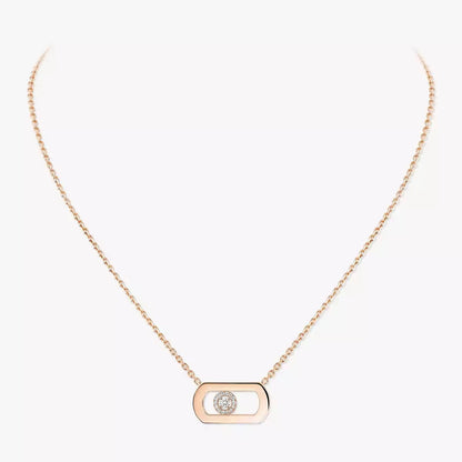 [Miro ] So Move Diamond Necklace in Gold