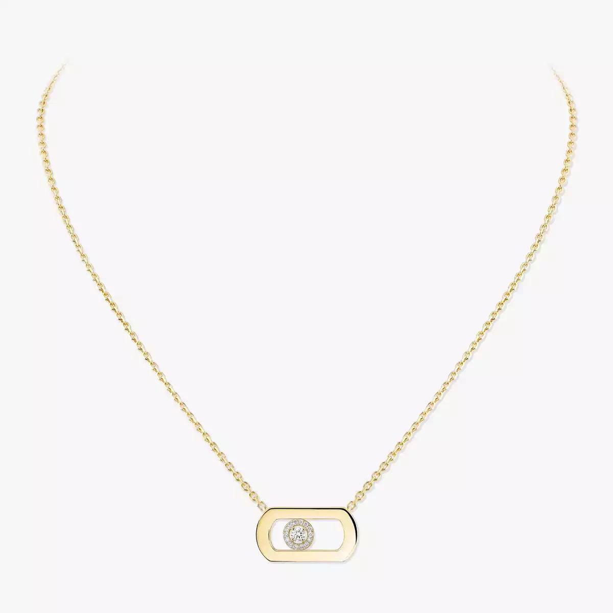 [Miro ] So Move Diamond Necklace in Gold