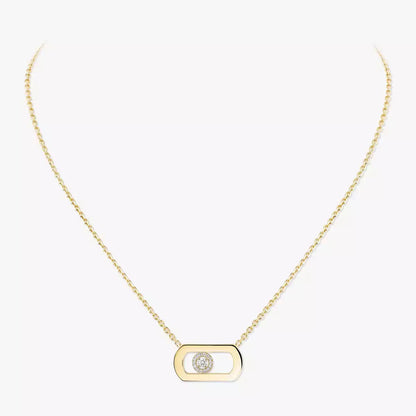 [Miro ] So Move Diamond Necklace in Gold