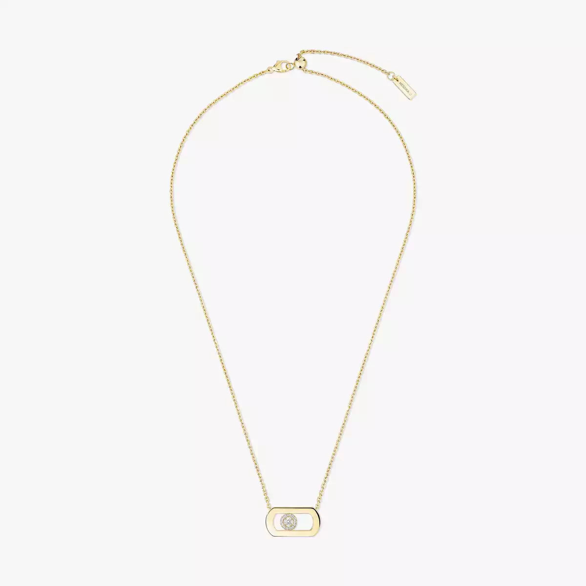 [Miro ] So Move Diamond Necklace in Gold