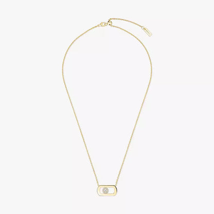 [Miro ] So Move Diamond Necklace in Gold