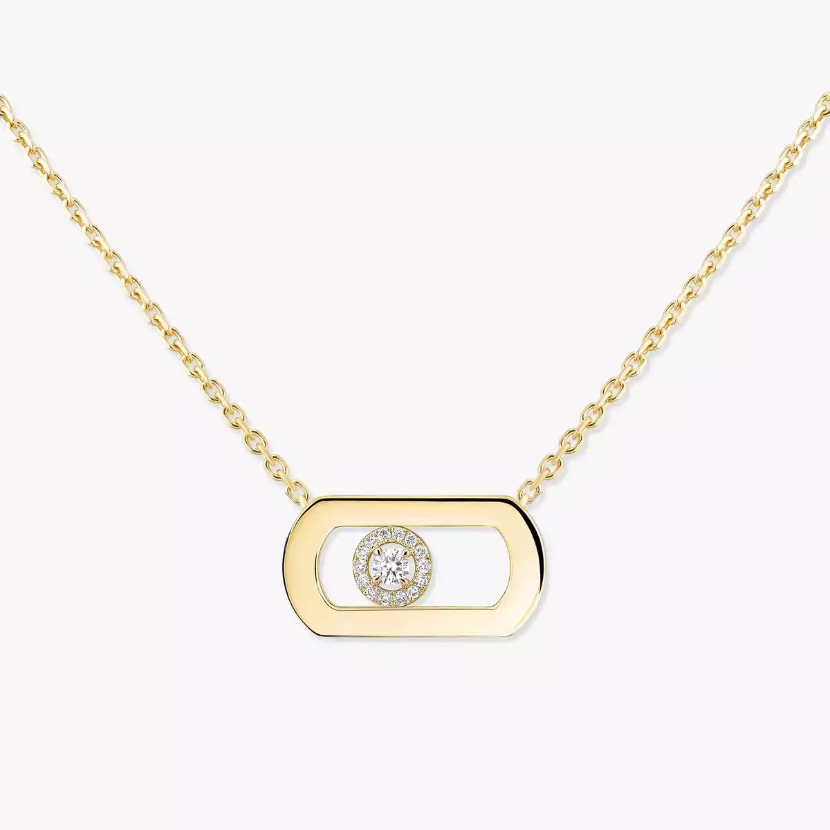 [Miro ] So Move Diamond Necklace in Gold