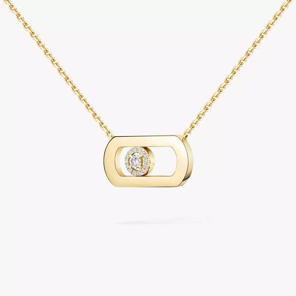[Miro ] So Move Diamond Necklace in Gold