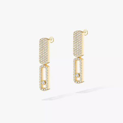 [Miro ]Imperial Move SM Diamond Earrings