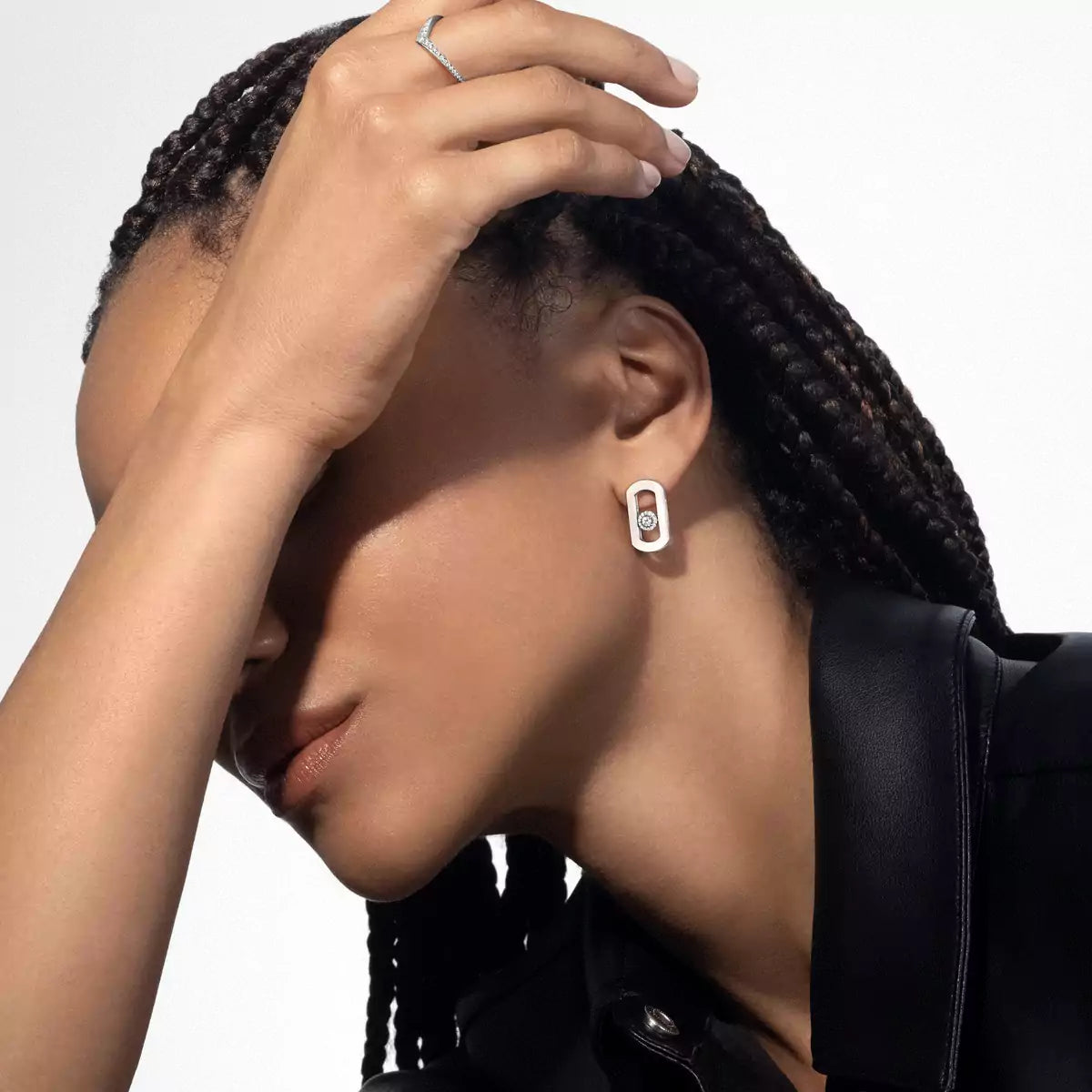 [Miro ]So Move Diamond Earrings in Yellow Gold