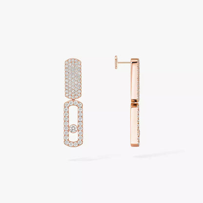 [Miro ]Imperial Move SM Diamond Earrings