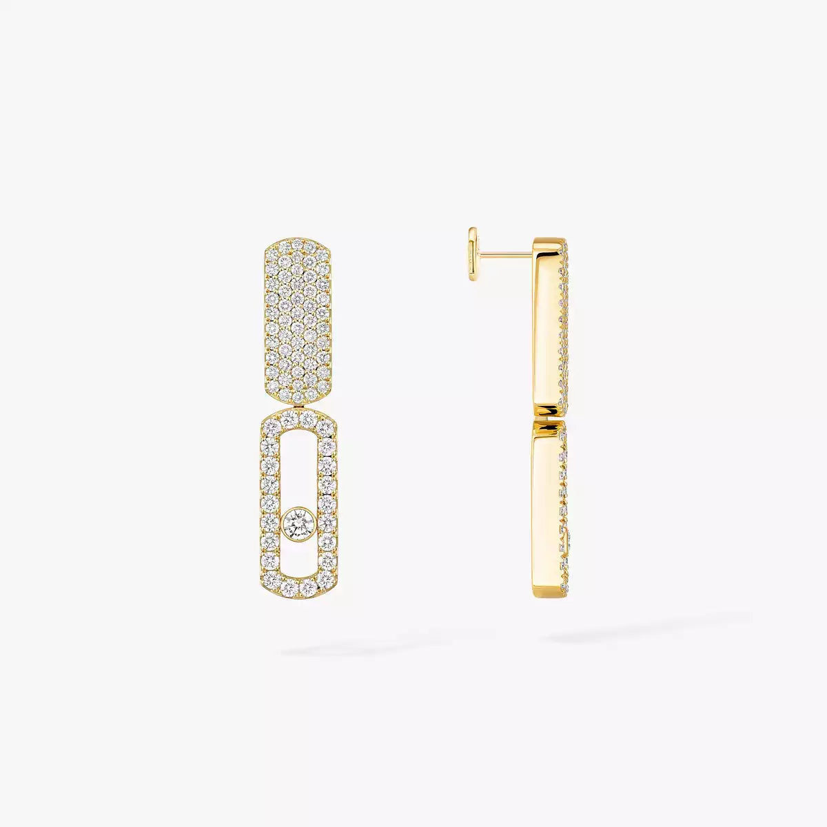 [Miro ]Imperial Move SM Diamond Earrings