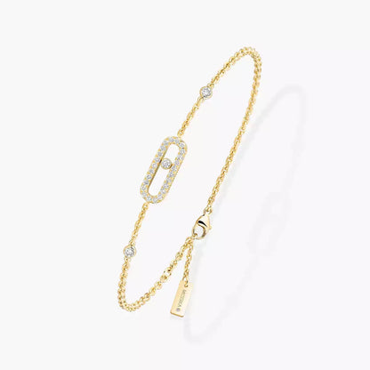 [Miro ]Move Uno Diamond Bracelet