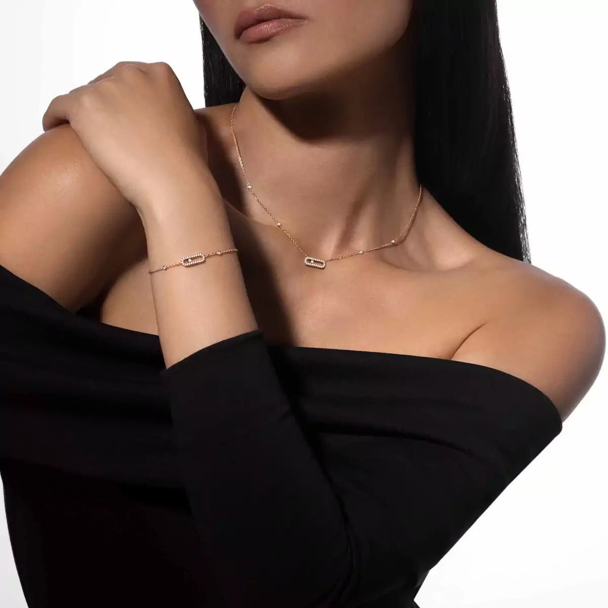 [Miro ]Move Uno Diamond Bracelet