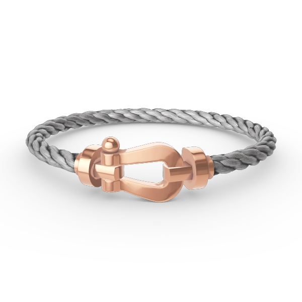 Miro FORCE LARGE HORSESHOE NO DIAMOND BRACELET ROSE GOLD