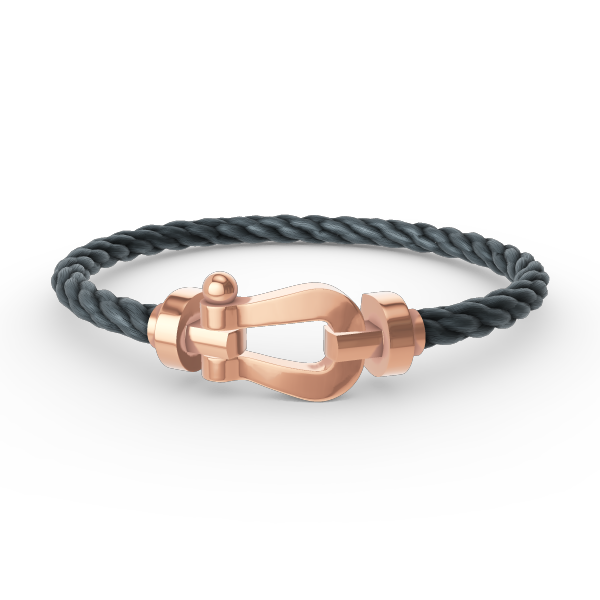 Miro FORCE LARGE HORSESHOE NO DIAMOND BRACELET ROSE GOLD