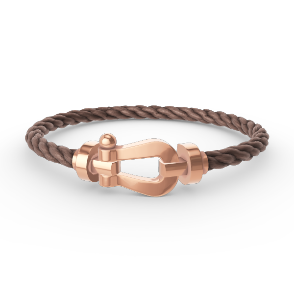 Miro FORCE LARGE HORSESHOE NO DIAMOND BRACELET ROSE GOLD