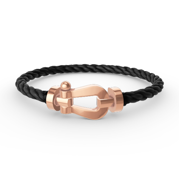 Miro FORCE LARGE HORSESHOE NO DIAMOND BRACELET ROSE GOLD