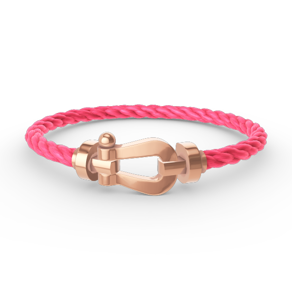 Miro FORCE LARGE HORSESHOE NO DIAMOND BRACELET ROSE GOLD