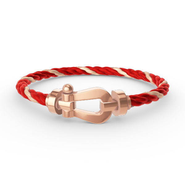 Miro FORCE LARGE HORSESHOE NO DIAMOND BRACELET ROSE GOLD