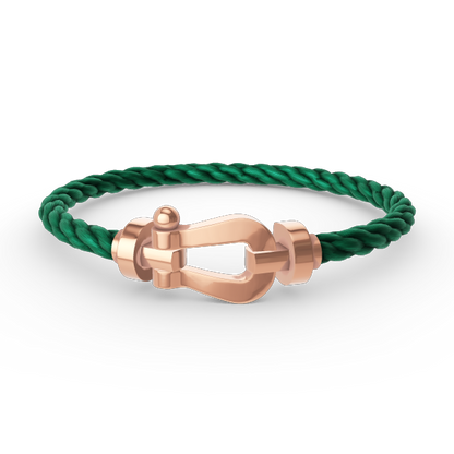Miro FORCE LARGE HORSESHOE NO DIAMOND BRACELET ROSE GOLD