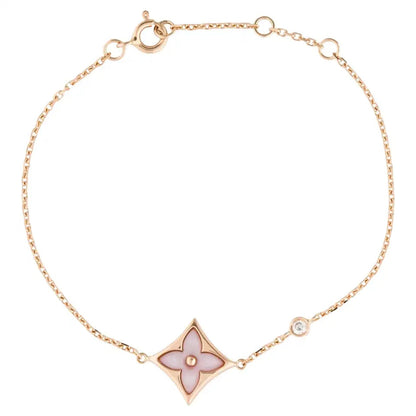 Miro STAR 1 DIAMOND PINK GOLD BRACELET