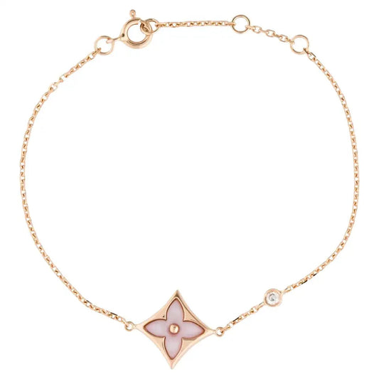 Miro STAR 1 DIAMOND PINK GOLD BRACELET