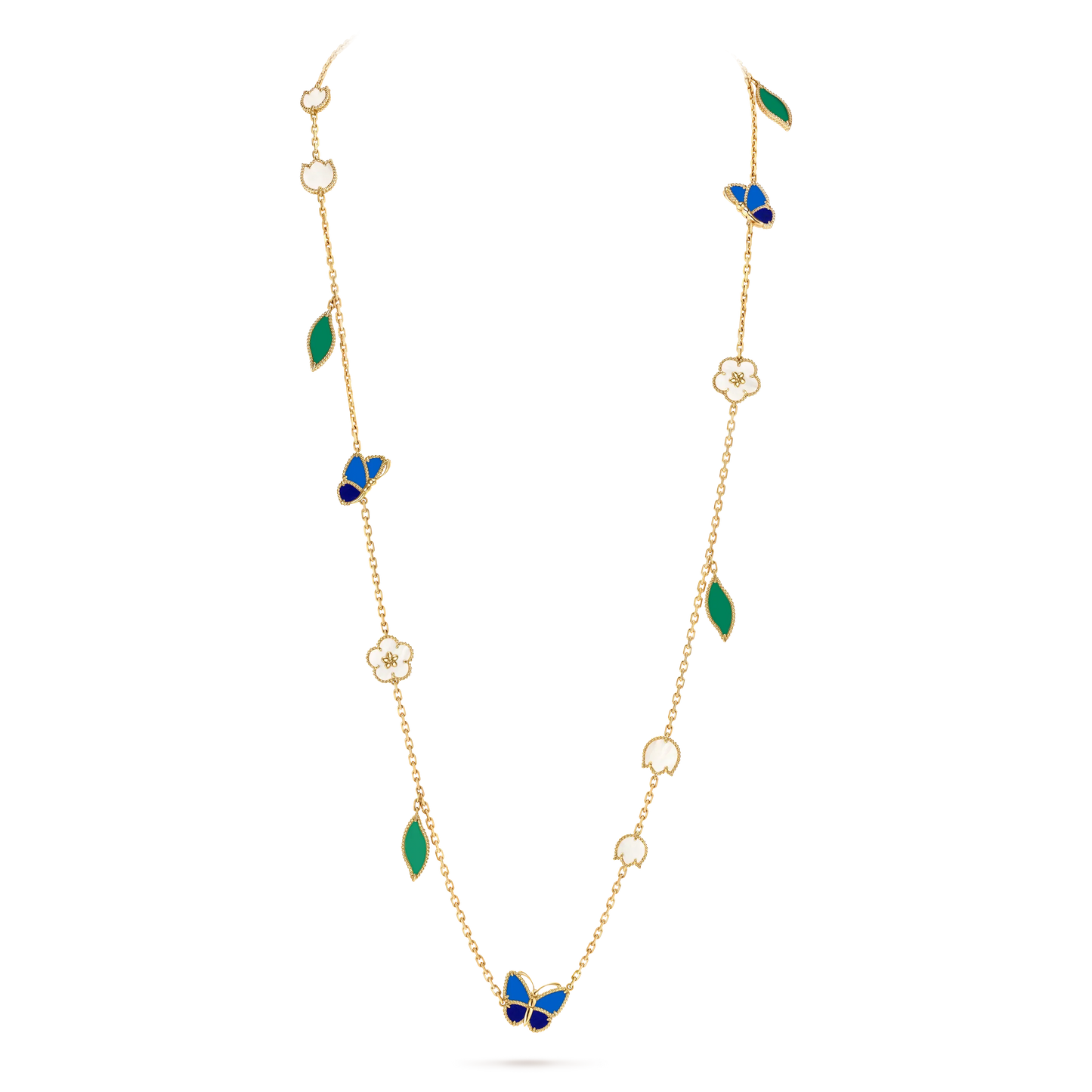 [Miro ] 26 NEW CLOVER 15 MOTIFS LUCKY NECKLACE