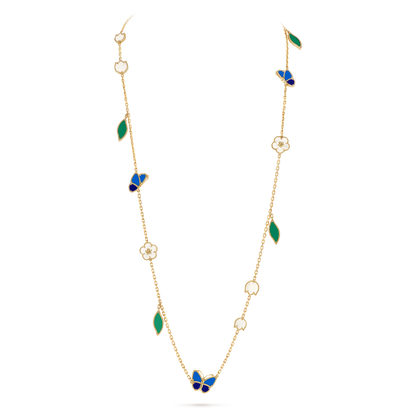 [Miro ] 26 NEW CLOVER 15 MOTIFS LUCKY NECKLACE