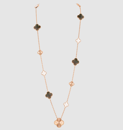 [Miro ] 25 NEW CLOVER 15 MOTIFS GRAY MOTHER-OF-PEARL