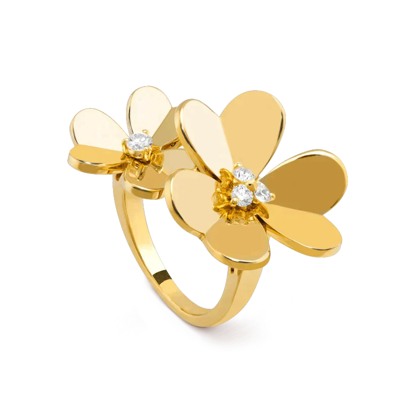 Miro CLOVER COMOS GOLD DIAMOND RING