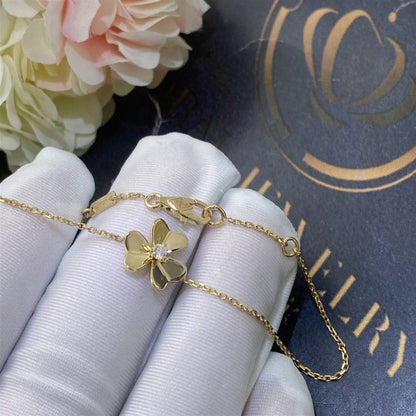 Miro FRIVOLE GOLD FLOWER BRACELET
