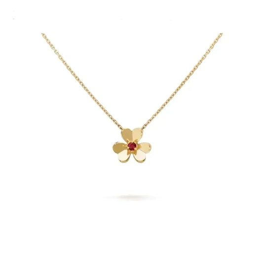 Miro FRIVOLE GOLD FLOWER NECKLACE