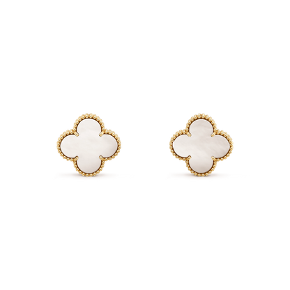 Miro CLOVER MINI GOLD EARRINGS