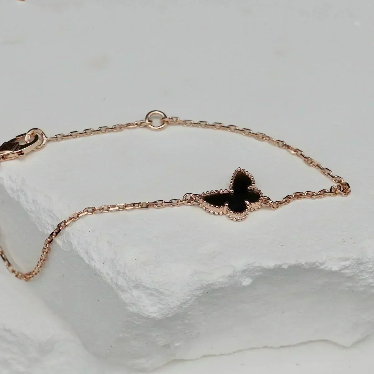 Miro BUTTERFLY ONYX  BUTTERFLY BRACELET