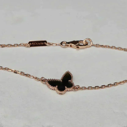 Miro BUTTERFLY ONYX  BUTTERFLY BRACELET