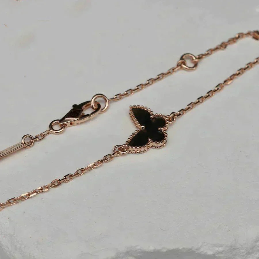 Miro BUTTERFLY ONYX  BUTTERFLY BRACELET
