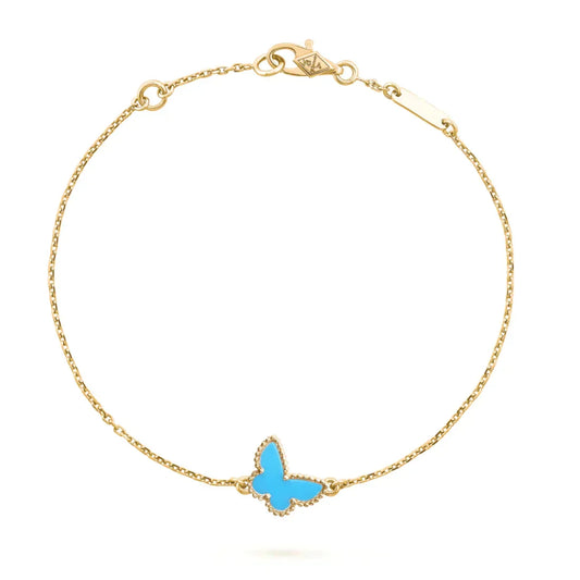 Miro BUTTERFLY TURQUOISE BUTTERFLY BRACELET
