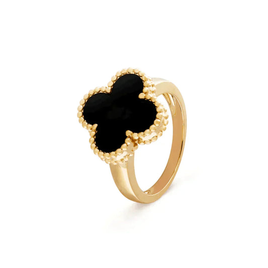Miro CLOVER ONYX RING