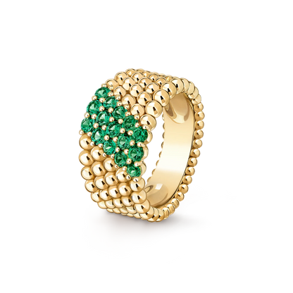 [Miro ]  PERLEE DIAMOND RING ,5-ROW DIAMOND-SET DESIGN