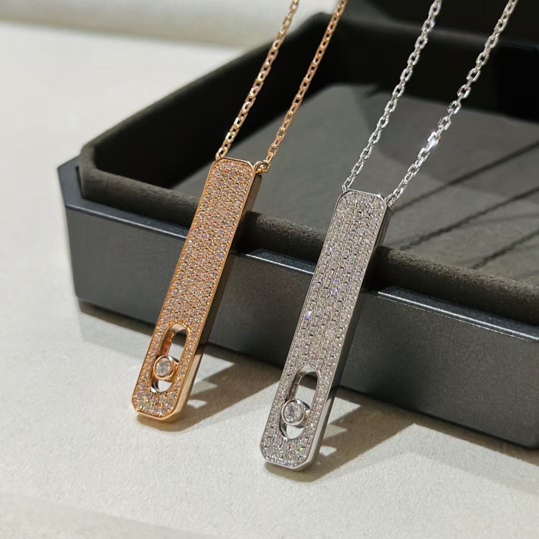 [Miro ] MY FIRST DIAMOND PAVED NECKLACE