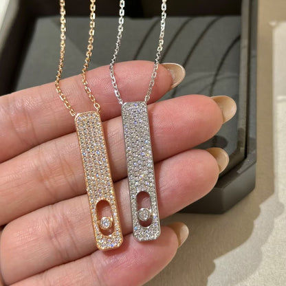 [Miro ] MY FIRST DIAMOND PAVED NECKLACE