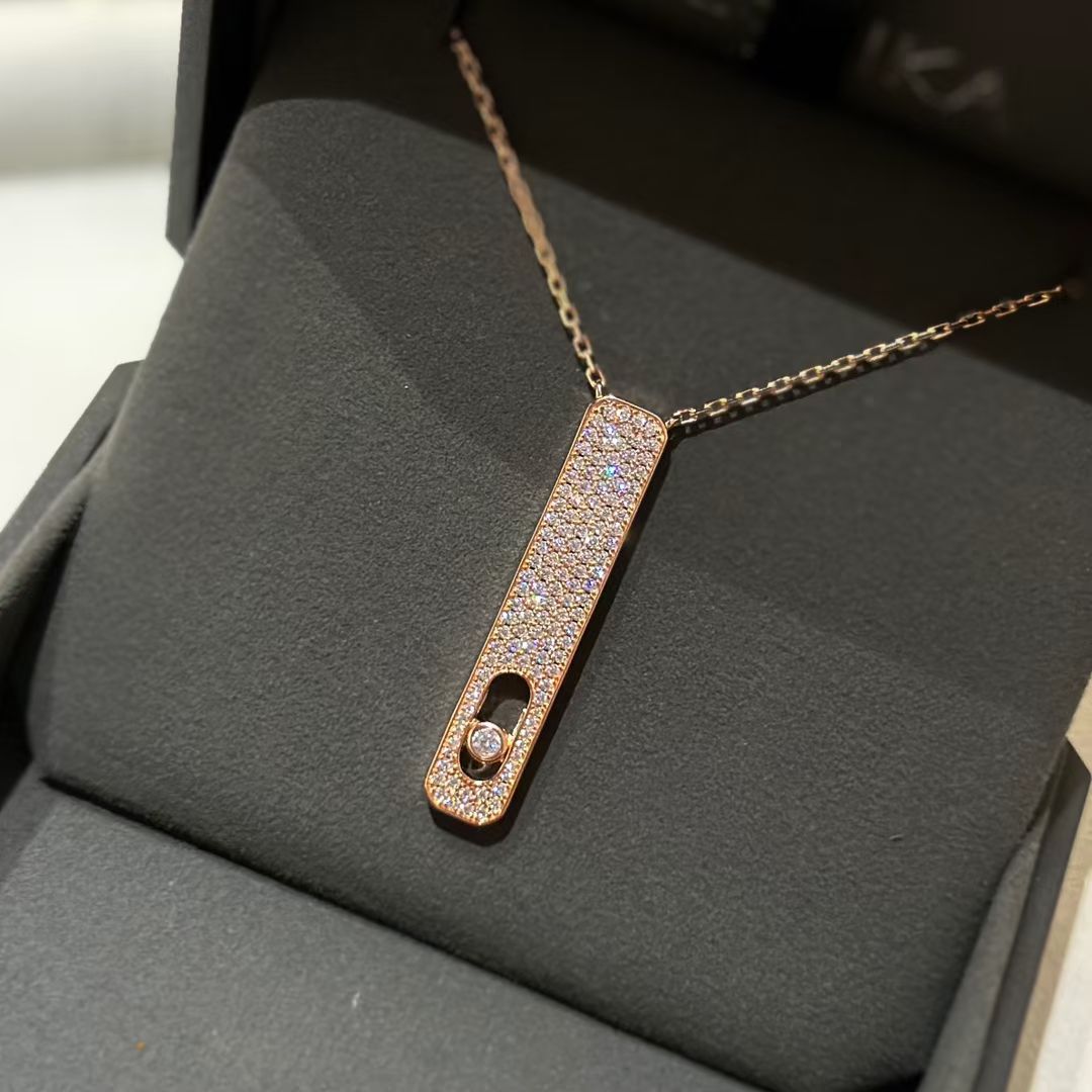 [Miro ] MY FIRST DIAMOND PAVED NECKLACE