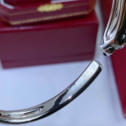 Miro PANTHERE SILVER OPEN BRACELET