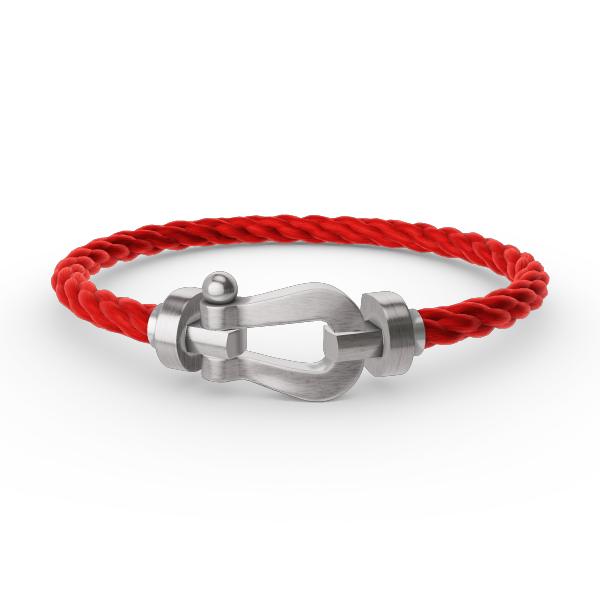 Miro FORCE LARGE HORSESHOE NO DIAMOND BRACELET SILVER