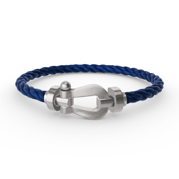 Miro FORCE LARGE HORSESHOE NO DIAMOND BRACELET SILVER