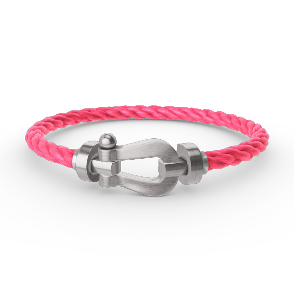 Miro FORCE LARGE HORSESHOE NO DIAMOND BRACELET SILVER